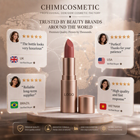 Lápiz Labial Mate Suave con Logotipo Personalizado OEM 2026, 3.5g, 10 Tonos, Maquillaje Labial para Uso Diario