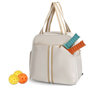 Pikleball backpack double-shoulder bag <b>badminton</b> bag multi-functional outdoor sport bag tennis bag racket bag - Product Image 1