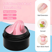 YouGel Vernis Gel UV 10 Couleurs Formule Solide Non Collante pour Extensions d'Ongles avec Constructeur de Peinture en Bouteille (Non Toxique)