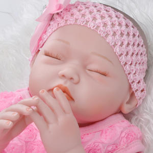 Muñecas Bebé <span class=keywords><strong>Reborn</strong></span> de Vinilo de Cuerpo Completo, Realistas, Hechas a Mano, Lindas y Suaves, de Silicona, para la Venta - Product Image 5