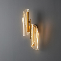 JACKSUN Applique Murale Acrylique pour Salon Étude Créative Couloir Escalier Personnalisé Chambre Chevet Appliques LED Lumière