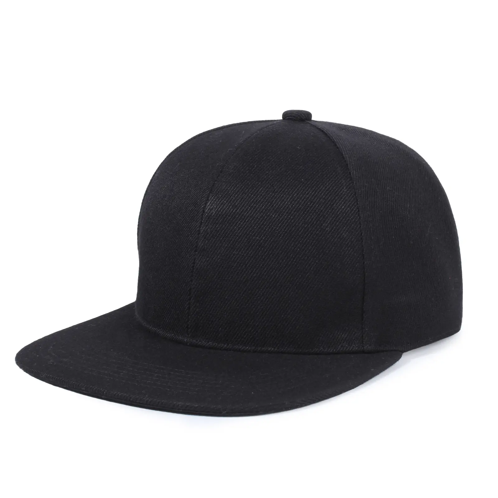 قبعات هيب هوب مسطحة بحواف مخصصة للبيع بالجملة قبعات بيسبول خفيفة اللون بلون موحد للرجال والنساء