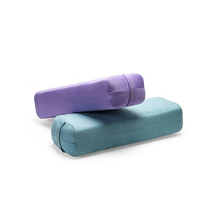 Coussins <span class=keywords><strong>de</strong></span> yoga en polyester bio colorés en gros, garnis d'éponge - Product Image 5