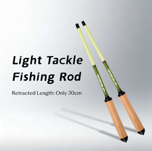 Ultralight Short Travel <strong>Fishing</strong> <strong>Rod</strong> 30cm Telescopic Micro Light Tackle <strong>Fishing</strong> <strong>Rod</strong> Small Fish <strong>Rod</strong> with Metal Front Plug - Product Image 2
