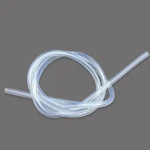 Chemical Resistance Engineering Plastic Manufacturer FEP Soft Tubing Transparent Non-adhesive Medical Grade FEP Hose Pipe