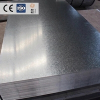 Verzinktes Stahlblech 0,21mm-0,50mm ASTM Z10-Z29 Zinkbeschichtet für Dachkonstruktionen und Rohrleitungen, Zuschnitt nach Maß Verfügbar