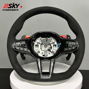 <span class=keywords><strong>Volante</strong></span> de gamuza CS personalizado para BMW G20 <span class=keywords><strong>G29</strong></span> G22 G30 G31 G01 G05 G06 G15 G80 F01 F02 F06 F10 F12 F15 F18 F20 F26 F30 F32 - Product Image 1