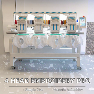 Macchina da Ricamo e Quilting Multi-Ago a 4 Teste con Motore Servo 1000rpm per Cappelli e Magliette - Product Image 2