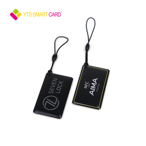 YTS prix usine personnaliser étanche nfc rfid puce porte-clés contrôle d'accès embryon époxy carte nom - Product Image 5
