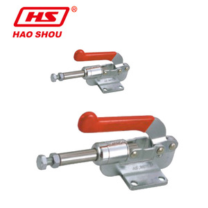 Hao Shou Quick <b>Clamp</b> HS-36010M <b>C</b>-Type Industrial Steel <b>Clamp</b> Metric Polished Non Adjustable - Product Image 2