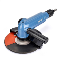 WYMA Meuleuse d'angle pneumatique à haute efficacité et économique de 7 pouces, équipement de polissage, outils de meulage pneumatique pour carreaux