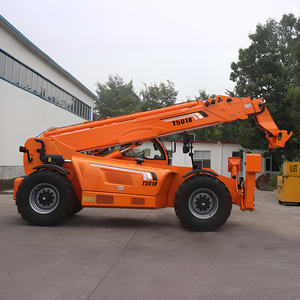 HS-6017T <span class=keywords><strong>telehandler</strong></span> מופעל דיזל 4500 ק "ג עומס מקסימלי 5900 מ" מ גובה טלטלסקופי ארבעה גלגל - Product Image 5