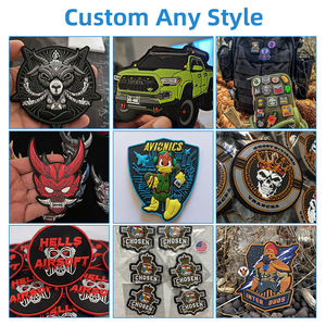 Parches Termoadhesivos Personalizados de TPU de Alta Densidad, Emblemas de Diseño Altamente Reconocibles para Ropa, Parches 3D Modernos - Product Image 2