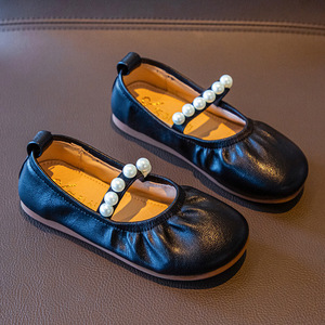 Chaussures plates pour enfants, style princesse, à la mode, décontractées, à nœuds papillon, mignonnes - Product Image 1