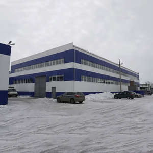 Maison préfabriquée pour l'exportation en Chine hangars de bâtiments industriels à structure métallique de ferme maisons préfabriquées de stockage avec panneaux solaires - Product Image 1