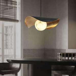 <span class=keywords><strong>Led</strong></span> droplight phòng ngủ Alabaster giường ánh sáng đá cẩm thạch sang trọng cao cấp bàn ăn Bar đèn chùm - Product Image 3