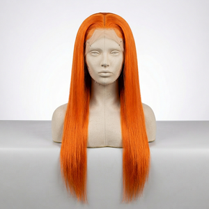 <span class=keywords><strong>Parrucca</strong></span> Sintetica Liscia con Frangia <span class=keywords><strong>Turchese</strong></span> Resistente al Calore per Capelli Verde Bluastro, Densità 150%, Radici Nere per un Look Naturale - Vendita all'Ingrosso - Product Image 3