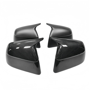 Tesla modello 3 (Highland)/Y (ginepro) specchietto laterale a secco in fibra di carbonio e Kit aerodinamico-aggiornamento Retrofit nero - Product Image 4