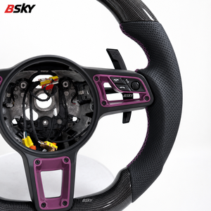 พวงมาลัยหนังรูระบายอากาศ Txw สำหรับ Macaan Cayman 718 918 991 981 987 996 958 992 GT2 GT2RS GT4 - Product Image 3