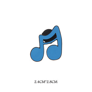 Semplici strumenti musicali spilla in lega di metallo <span class=keywords><strong>note</strong></span> musicali distintivi creativi su misura spilla spilla pianoforte ciondolo per chitarra regali - Product Image 6