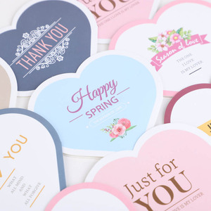 Cartes de vœux personnalisées <span class=keywords><strong>en</strong></span> gros <span class=keywords><strong>en</strong></span> forme de cœur pour la Saint-Valentin, cartes de vœux pour la fête des mères, cartes de vœux pour anniversaire - Product Image 3