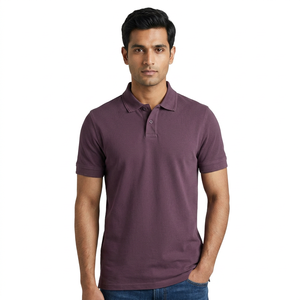 Polo homme au design élégant, léger, anti-plis, confortable, respirant, de haute qualité, en promotion. - Product Image 1