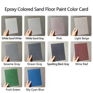 Revestimiento Epóxico para Pisos, Pintura Autonivelante para Interiores, Arena de Color, Piso Líquido sin Juntas, Efecto Mármol - Product Image 6