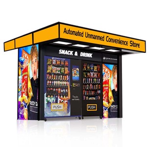 Tủ bán hàng tự động tiện lợi 24/24, bán đồ uống lạnh và đồ ăn nhẹ - Product Image 1