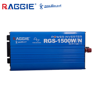 RAGGIE חדש 1500W 12V טהור גל סינוס כוח מהפך עם LED מסך