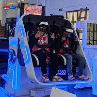 Precio de Fábrica VR: Juego de Video Arcade de Realidad Virtual 9D con Silla de Movimiento de 360 Grados y Simulador de Vuelo