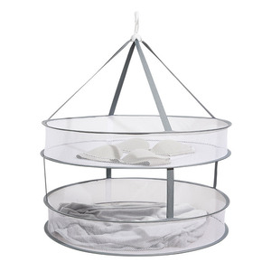 Multi Layer Clothes Drying Net Round Hook Type Space Saving Drying Rack For Socks Sweaters Household Use - Product Image 5