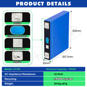 Литиевая батарея класса А 3,2 В Lifepo4 150 Ah 3.2V100Ah 3.2V150Ah Lifepo4 150Ah Lifopo4 для EV - Product Image 2