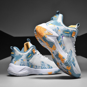 <span class=keywords><strong>Scarpe</strong></span> <span class=keywords><strong>da</strong></span> Basket <span class=keywords><strong>Alte</strong></span> <span class=keywords><strong>da</strong></span> Uomo Leggere Traspiranti in Tessuto Sneakers Sportive Professionali per Allenamento Outdoor Personalizzabili con Logo OEM - Product Image 3