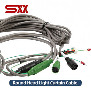 Capteur de sécurité à rideau lumineux pour ascenseur Mitsubishi S200 ZMBS-200 200-R-94C2-R 200-T-94C2-T 070-SMART-LC, tête ronde/carrée 2070mm - Product Image 6