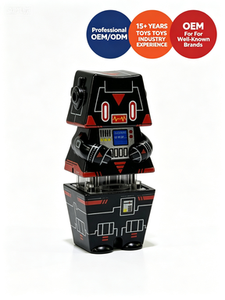 Jouet anti-stress personnalisé en forme de robot avec interrupteur de clavier mécanique, capuchon de touche ABS, jouet de décompression pour le bureau et cadeaux pour les passionnés de technologie - Product Image 4