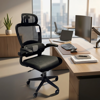 Chaise de bureau ergonomique en maille écologique 2025 – Confortable et tendance pour le télétravail – Vente flash