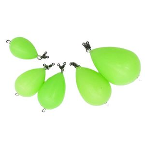 Flotteur lumineux Bobber pêche de nuit, flotteur lumineux pour œufs vers le haut, aide à lancer des appâts de lancer à longue distance - Product Image 2