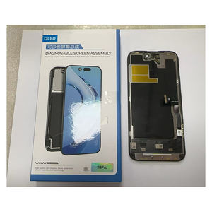 Tout nouveau LCD de téléphone portable d'assemblage d'écran diagnosticable OLED pour iPhone 12 12 Pro 13 14 15 Pro Max Pantalla avec suppression de message - Product Image 3