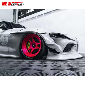 Kit Widebody A90, adapté à 2018 + <span class=keywords><strong>Toyota</strong></span> <span class=keywords><strong>Supra</strong></span> A90 modifié avec kit de carrosserie Widebody de style LB - Product Image 2