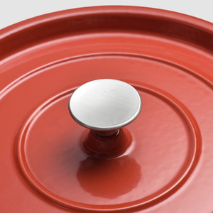 Poêle en <span class=keywords><strong>fonte</strong></span> <span class=keywords><strong>émaillée</strong></span> de qualité export, émail non revêtu, cuisinière antiadhésive pour usage domestique - Product Image 3