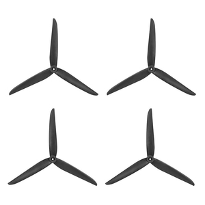 مجداف ثلاثي الشفرات من ألياف الكربون والنايلون مقاس 12 بوصة 12*8*<span class=keywords><strong>3</strong></span> لطائرات السباق بدون طيار FPV، زوجان مع توجيه إيجابي وعكسي - Product Image 4