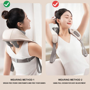 Masajeador Profesional Siaasoo para Cuello y Hombros Edición para el Hogar Recargable Set de Regalo Inteligente - Product Image 4