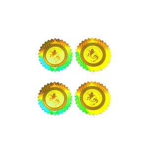 Hình Dạng Tùy Chỉnh <span class=keywords><strong>3D</strong></span> An Ninh Ba Chiều Nhãn Dán Nhãn Ảnh Ba Chiều In Ấn - Product Image 2