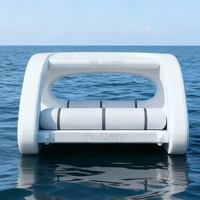 Nouveauté : Maison flottante gonflable de luxe portable de grande taille pour la pêche et les loisirs