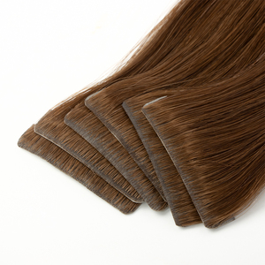 Nuova Tendenza: <span class=keywords><strong>Extension</strong></span> di <span class=keywords><strong>Capelli</strong></span> Umani <span class=keywords><strong>con</strong></span> Nastro Invisibile, 100% <span class=keywords><strong>Veri</strong></span> <span class=keywords><strong>Capelli</strong></span> Vergini Non Trattati - Product Image 1