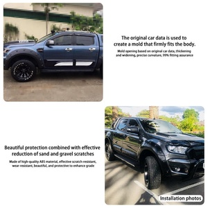 Accesorios Automotrices Personalizados de Fábrica, Guardabarros Delgados Universales para MAZDA BT-50 2022~2024 - Product Image 4