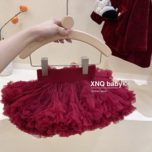 XNQ Baby Girls Tutu Skirt Set Knitted Sweater Puffy Skirt Princess Dress Outfit - Product Image 3