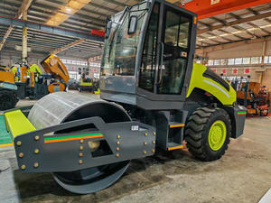 4Ton tek davul titreşimli yol silindiri toprak actor ktör 6 Ton dizel hidrolik tek çelik jant titreşim asfalt yol silindiri - Product Image 3