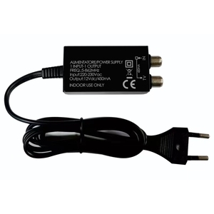 Fuente de Alimentación para Antena de TV 12V 450mA Solo para Uso en Interiores - Product Image 1