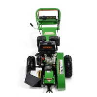 Utilisation forestière 8 super grosses dents 15hp 420cc meuleuse de souche de moteur à essence avec TUV CE